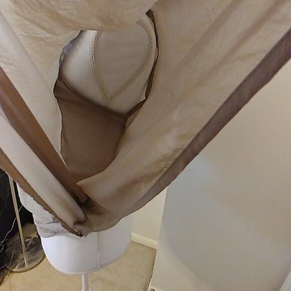 Xhiliration Sheer blouse Boho Bell SleeveSz Small - Picture 5 of 5